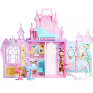 Disney Magical Pink and Blue Castle Playset